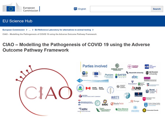 Figure 1 More than 80 scientists from 70 institutions worldwide were collaborating in the CIAO project (https://www.ciao-covid.net).